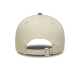 Gorra de los Yankees de Nueva York, parche lateral, New Era, 9FORTY, camuflaje, gris