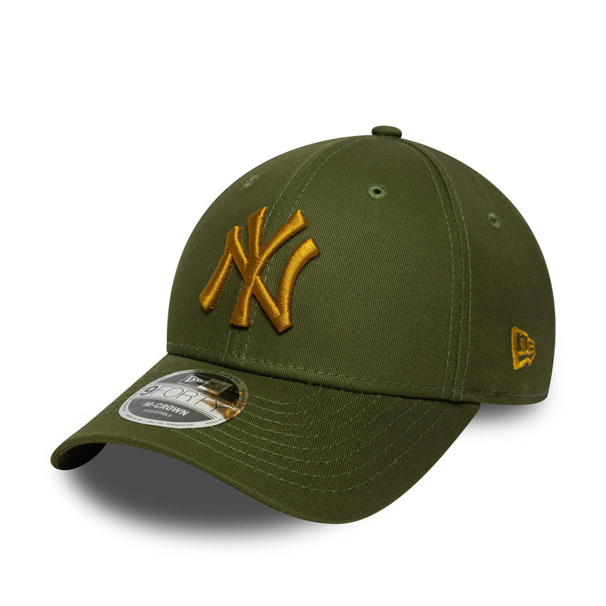 Gorra de los Yankees de Nueva York, parche de la Serie Mundial, New Era, 9FORTY, parche, verde