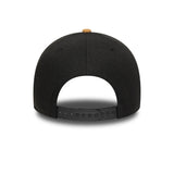 Gorra de los Yankees de Nueva York, visera de gamuza, A-frame, 9FORTY, negra