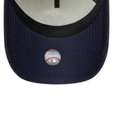 Gorra de los Yankees de Nueva York, parche, New Era, 9FORTY, A-frame, beige