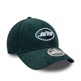 Gorra de los New York Jets, con cordón, New Era, 9FORTY, DET, verde