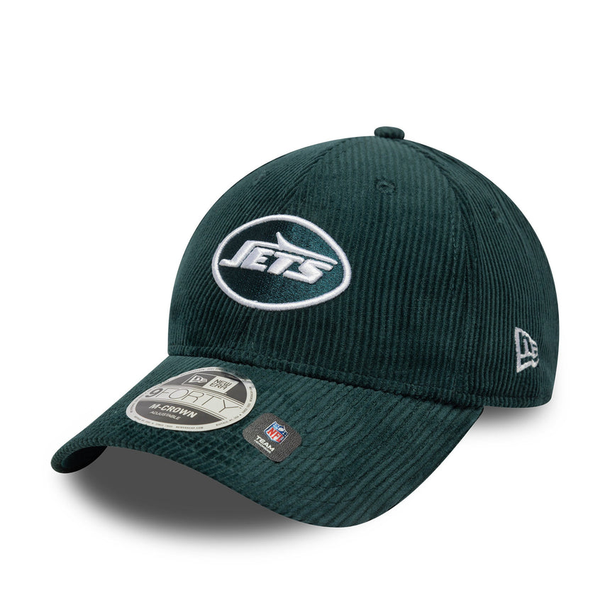 Gorra de los New York Jets, con cordón, New Era, 9FORTY, DET, verde