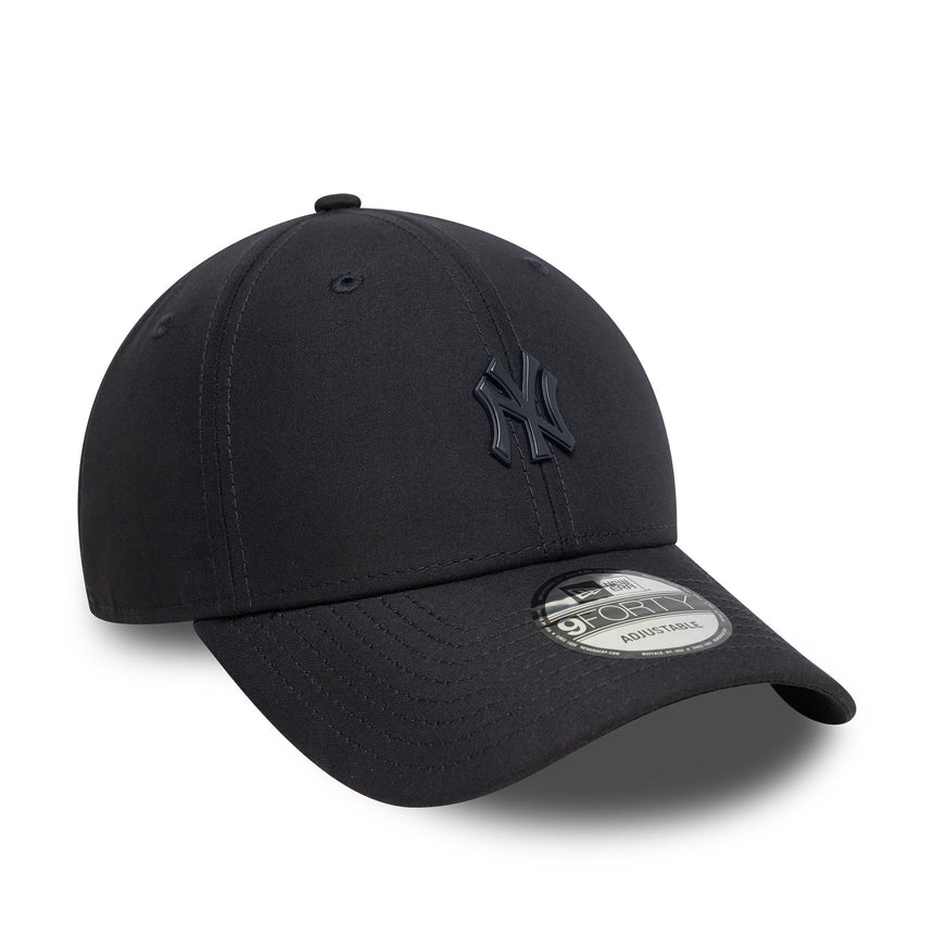Gorra de los Yankees de Nueva York, azul con pin azul, New Era, 9FORTY, azul