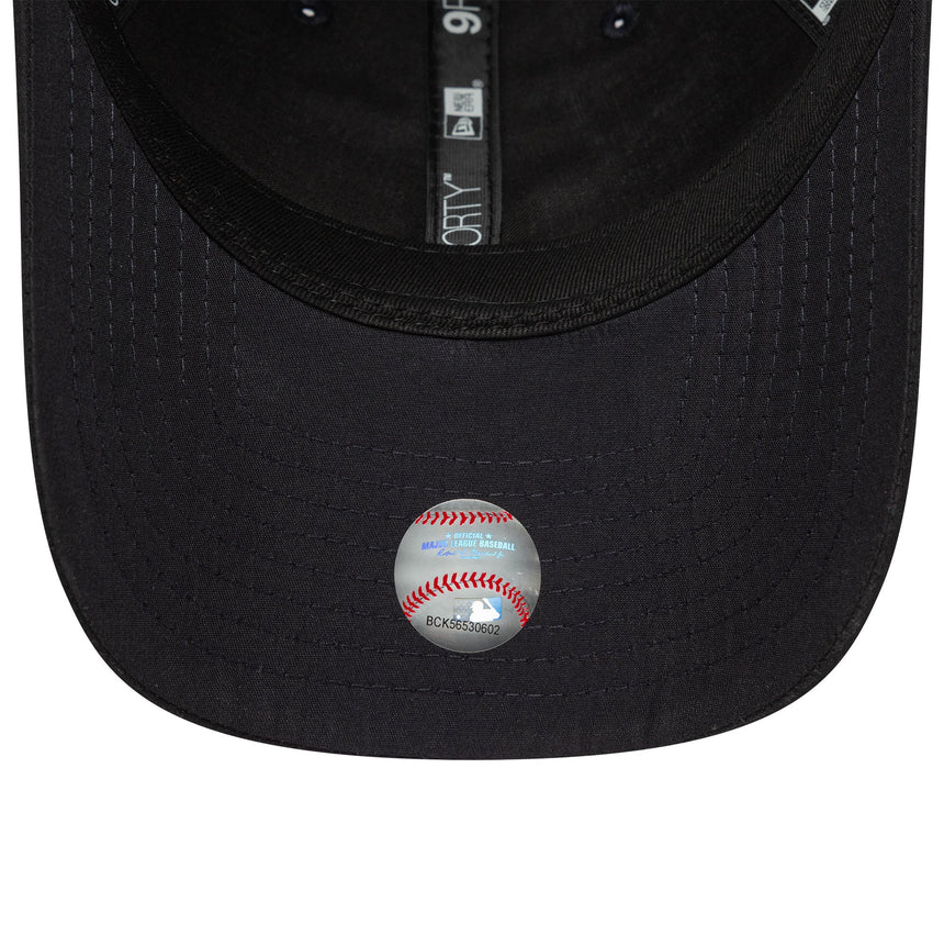 Gorra de los Yankees de Nueva York, azul con pin azul, New Era, 9FORTY, azul
