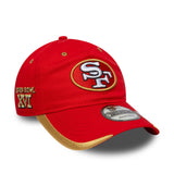 Gorra 9TWENTY de New Era, San Francisco 49ers, roja