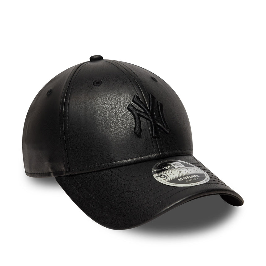 Gorra de béisbol de los Yankees de Nueva York, pin clásico, New Era, 9FORTY, negro