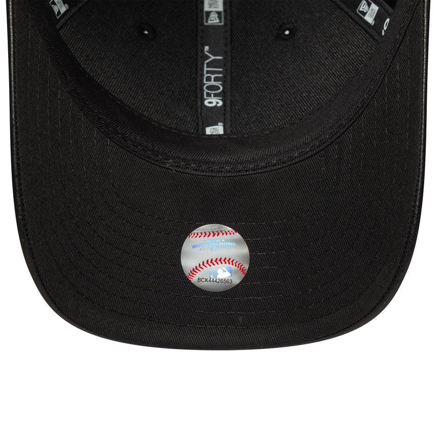 Gorra de béisbol de los Yankees de Nueva York, pin clásico, New Era, 9FORTY, negro