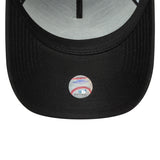 Gorra de los Yankees de Nueva York, pin de contorno, New Era, 9FORTY, negro
