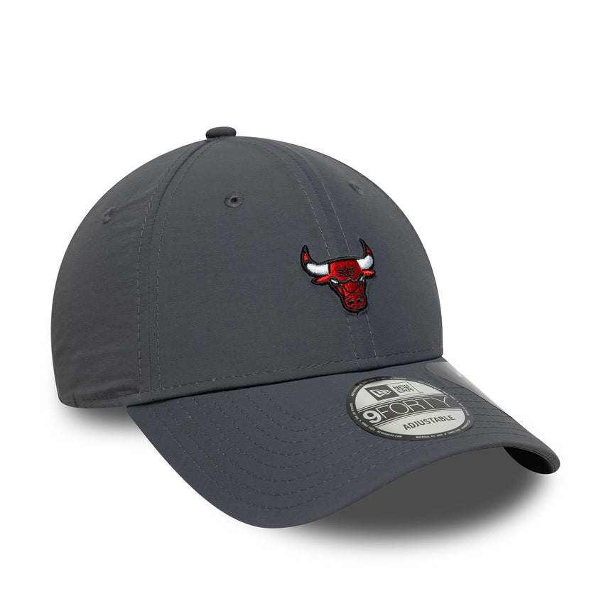 Gorra de los Chicago Bulls, reciclada, 9FORTY, New Era, gris