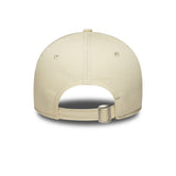 Gorra de los Yanquis de Nueva York para mujer, New Era, 9FORTY, blanca, blanca