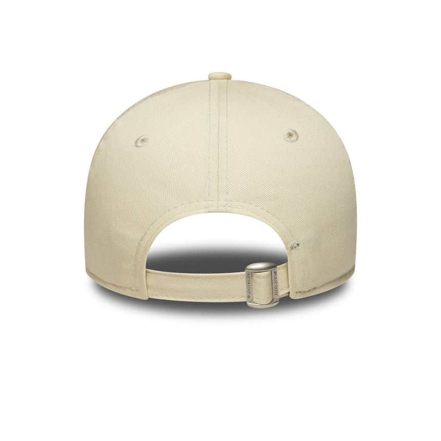 Gorra de los Yanquis de Nueva York para mujer, New Era, 9FORTY, blanca, blanca
