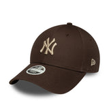 Gorra de los Yankees de Nueva York, para mujer, LEAGUE ESS MIDI, 9FORTY, marrón