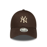Gorra de los Yankees de Nueva York, para mujer, LEAGUE ESS MIDI, 9FORTY, marrón