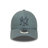 Gorra de los Yankees de Nueva York, pin esencial de la liga, New Era, 9FORTY, camuflaje, gris
