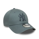 Gorra de los Yankees de Nueva York, pin esencial de la liga, New Era, 9FORTY, camuflaje, gris