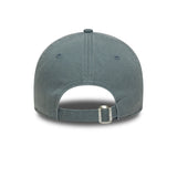 Gorra de los Yankees de Nueva York, logo mini lavado, New Era, 9TWENTY, gris