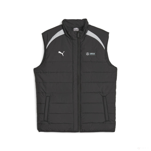 Mercedes padded gilet, Puma, black - FansBRANDS®