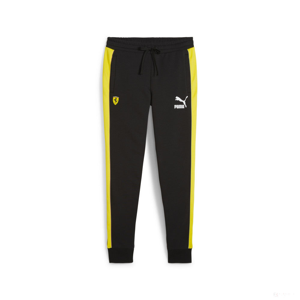 Ferrari pantalones, Puma, Race Iconic T7 Track, negro - FansBRANDS®