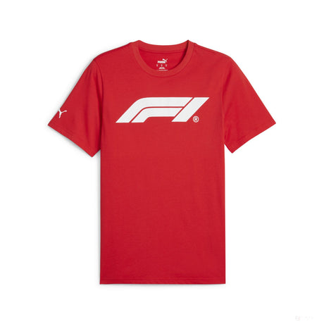 Formula 1 camiseta, Puma, Essential Logo, rojo - FansBRANDS®