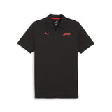 Formula 1 camiseta cuello polo, Puma, Essential Logo, negro - FansBRANDS®