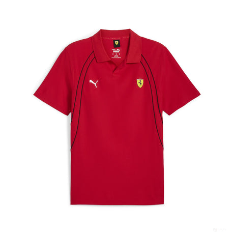 Ferrari camiseta cuello polo, Puma, race, rojo - FansBRANDS®