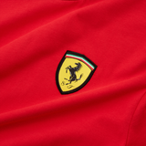 Ferrari camiseta, Puma, race colored shield, rojo