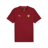 Ferrari camiseta, Puma, race colored shield, rojo intenso