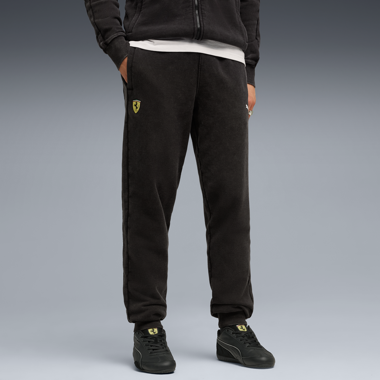 Pantalones Ferrari, Puma, T7, negros 🔥