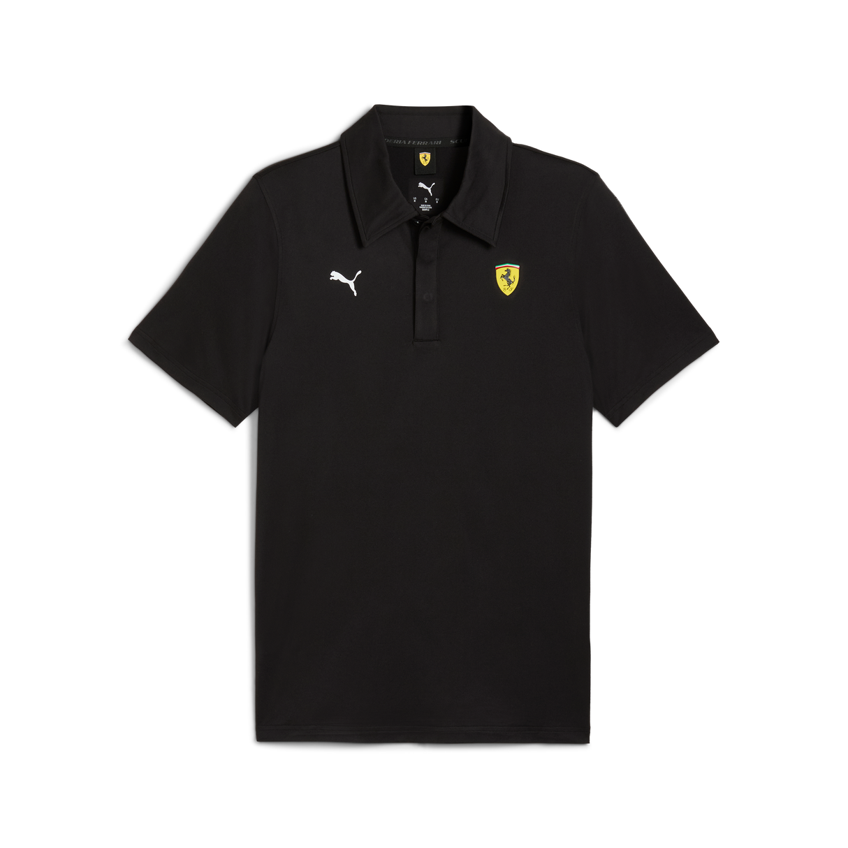 Polo Ferrari, Puma, ropa deportiva cloudspun, negro 🔥