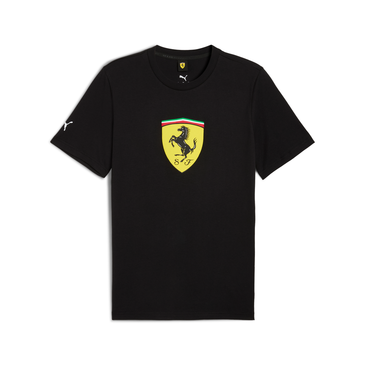 Camiseta de Ferrari, Puma, ropa deportiva, negra 🔥