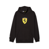 Sudadera con capucha de Ferrari, Puma, ropa deportiva, logo de escudo, negro 🔥