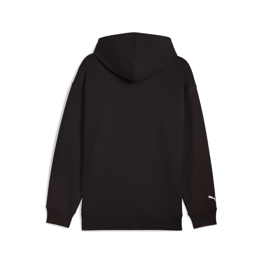 Sudadera con capucha de Ferrari, Puma, ropa deportiva, logo de escudo, negro 🔥