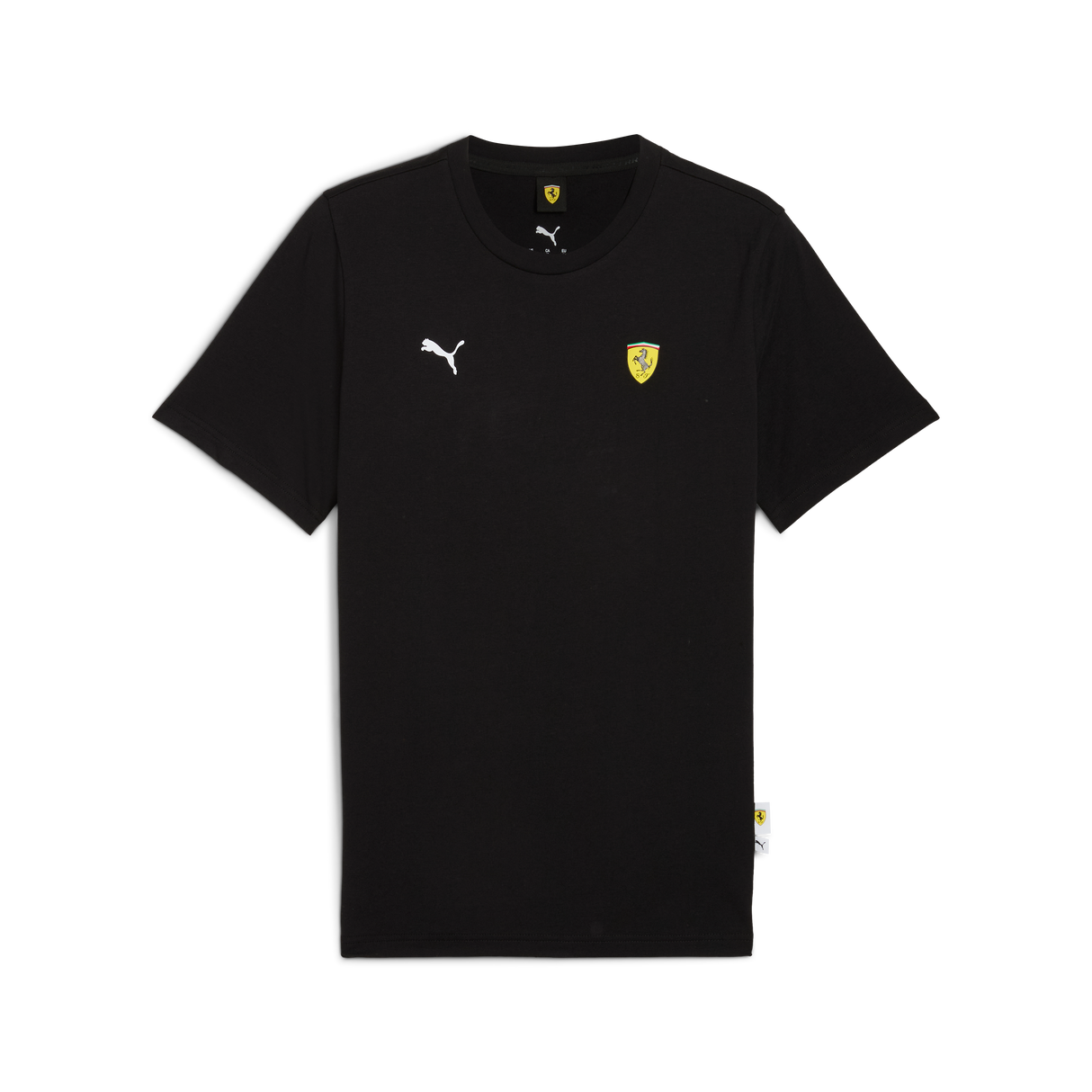 Camiseta gráfica de Ferrari, Puma, negra 🔥