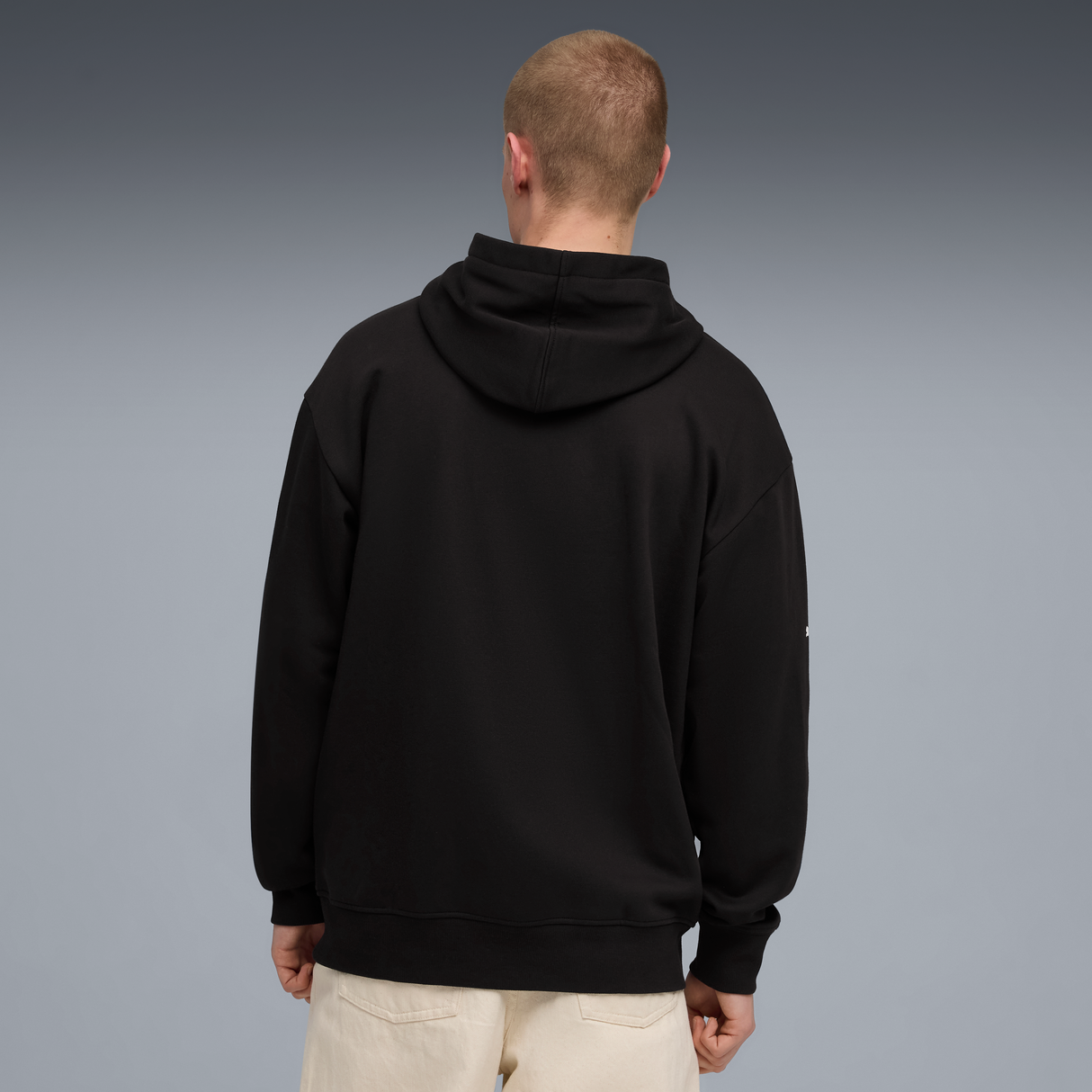 Sudadera con capucha de forro polar BMW, Puma, MMS, essential+, negra 🔥