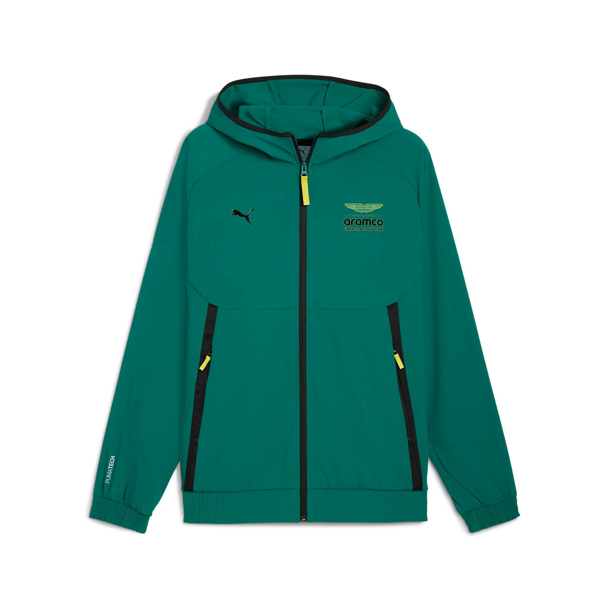 Chaqueta Aston Martin, Puma, Lifestyle, PUMATECH, verde 🔥