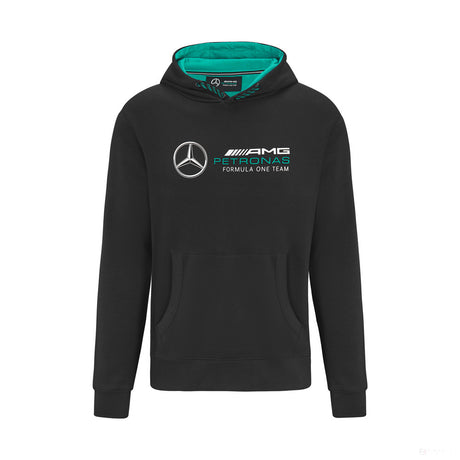 2022, Negro, Logo, Mercedes Team Sudadera - FansBRANDS®