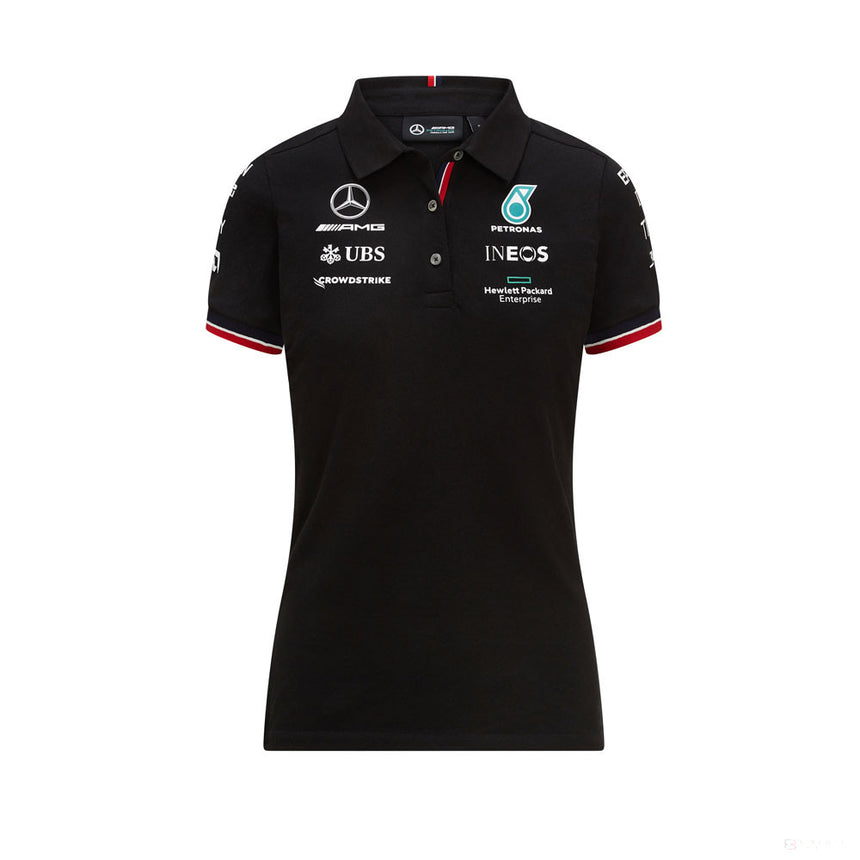 2021, Negro, Mercedes Mujeres Team Camiseta - FansBRANDS®