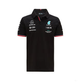 2021, Negro, Mercedes Team Camiseta
