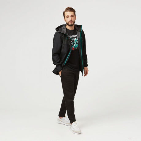 2022, Negro, Mercedes Performance Impermeable - FansBRANDS®
