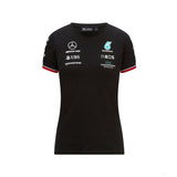 2021, Negro, Mercedes Mujeres Team Camiseta