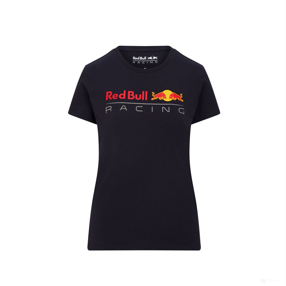 Red Bull Grande Logo Mujeres Camiseta, Azul, 2021