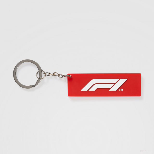 Formula 1 Keyring, F1 Logo, Red, 2022 - FansBRANDS®