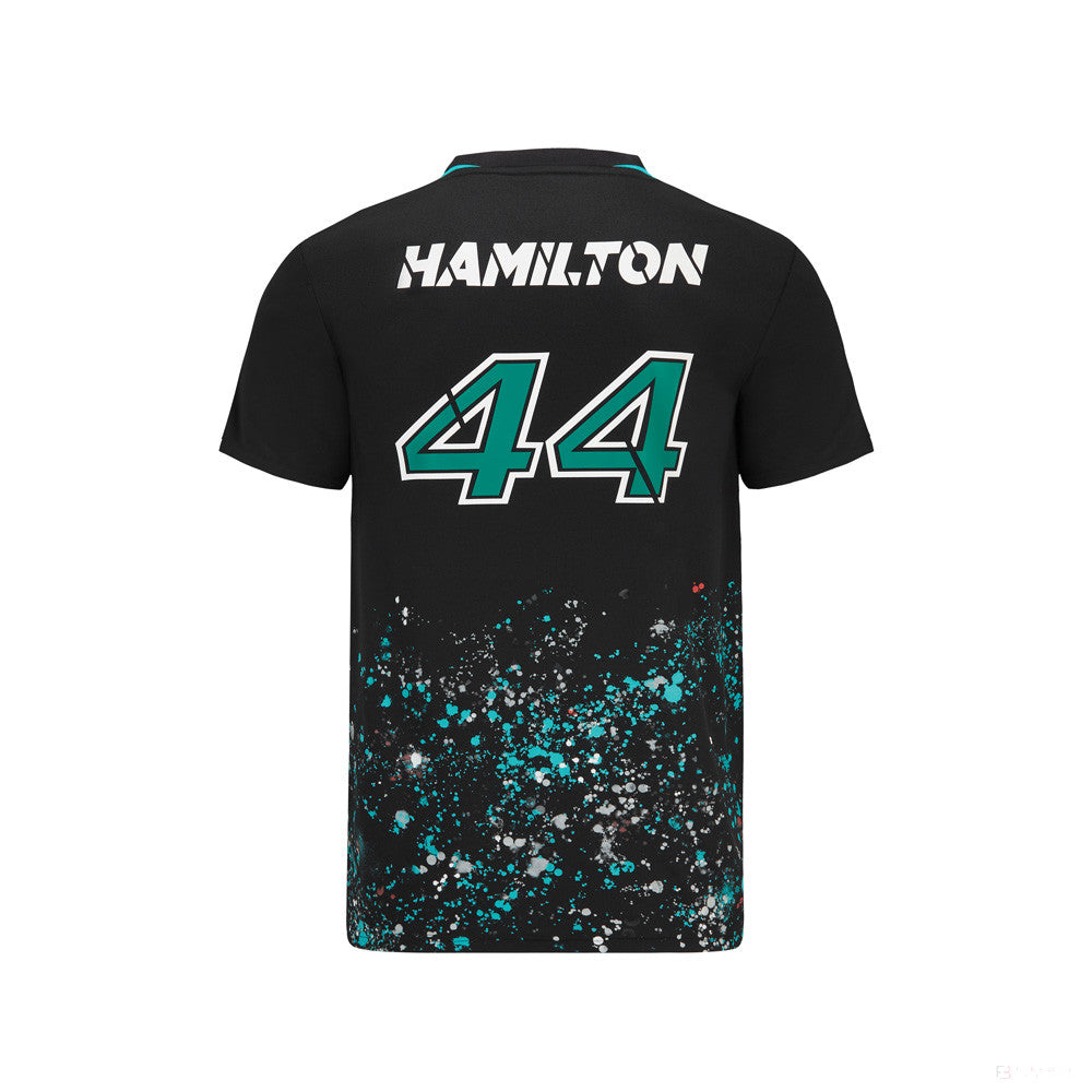 2022, Negro, LEWIS #44, Mercedes Lewis Hamilton Camiesta
