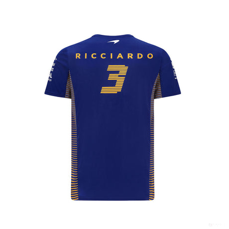 Camiseta para Hombre, McLaren Daniel Ricciardo, Azul, 2021