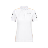 Camiseta de Mujer con Cuello, McLaren, Blanco, 2021 - Team - FansBRANDS®