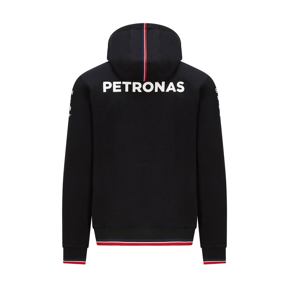 Sudadera con capucha de Mercedes, Equipo, Negro, 2021