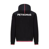 Sudadera con capucha de Mercedes, Equipo, Negro, 2021