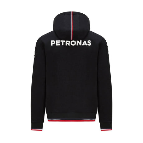 Sudadera con capucha de Mercedes, Equipo, Negro, 2021