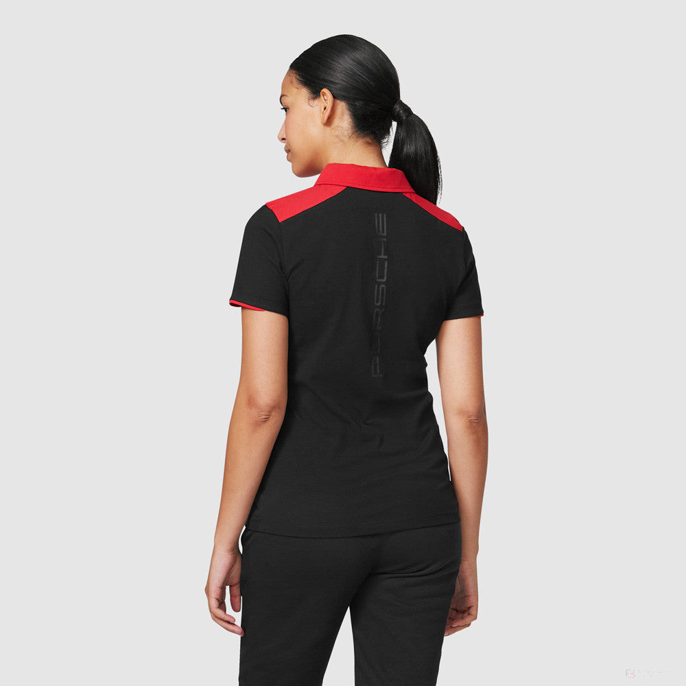 2022, Negro, Porsche Fanwear Camiseta Mujeres - FansBRANDS®