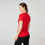 Ferrari Menor Shield Mujeres Camiseta, Rojo, 2021 - FansBRANDS®